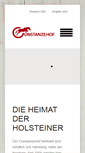 Mobile Screenshot of constanzehof.de